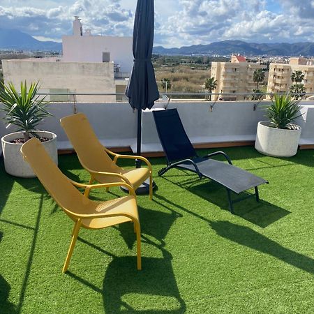 Apartamento A 100 Metros De La Playa Con Grande Terraza Y Vistas Al Mar Daimus Exterior foto