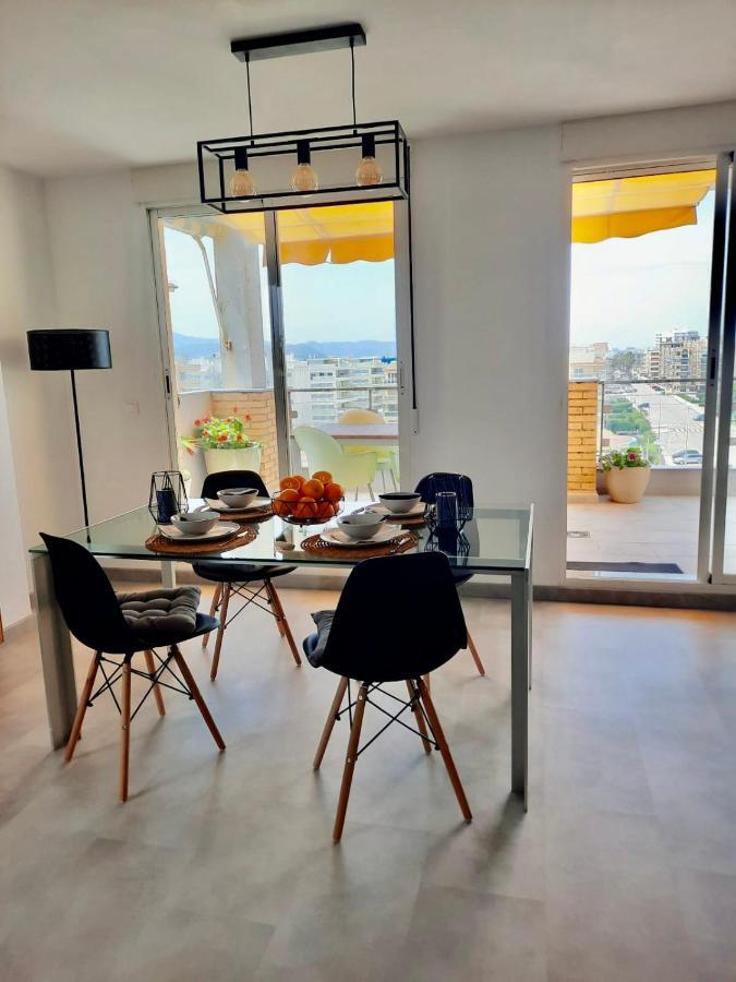 Apartamento A 100 Metros De La Playa Con Grande Terraza Y Vistas Al Mar Daimus Exterior foto