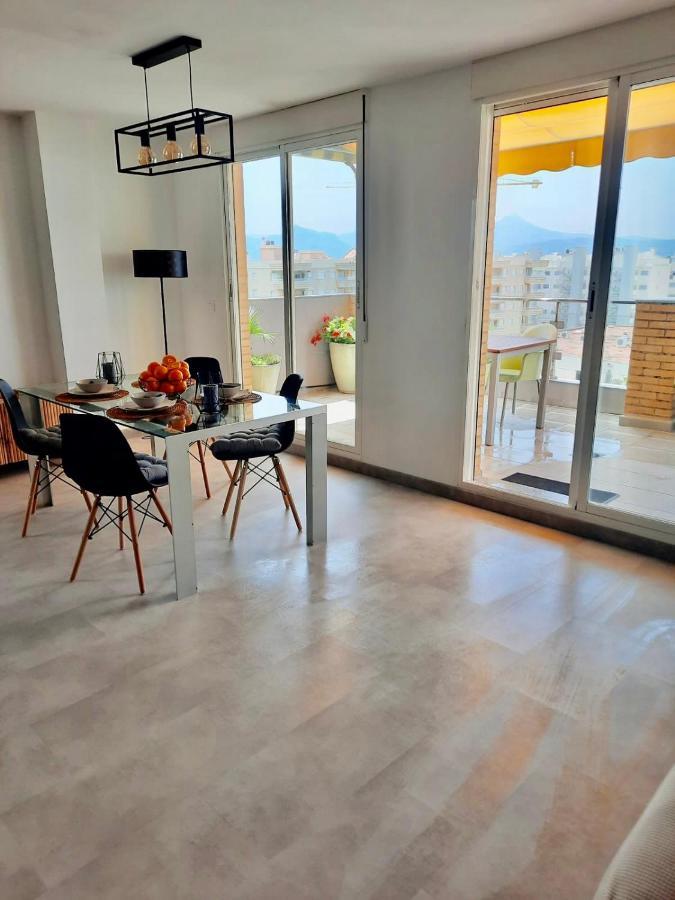 Apartamento A 100 Metros De La Playa Con Grande Terraza Y Vistas Al Mar Daimus Exterior foto