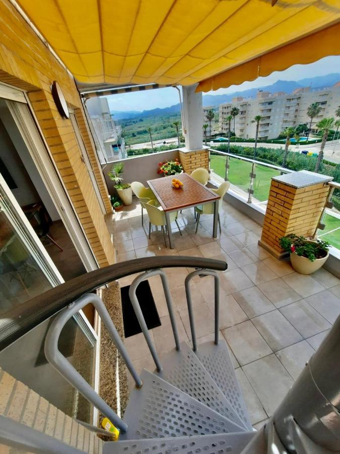 Apartamento A 100 Metros De La Playa Con Grande Terraza Y Vistas Al Mar Daimus Exterior foto