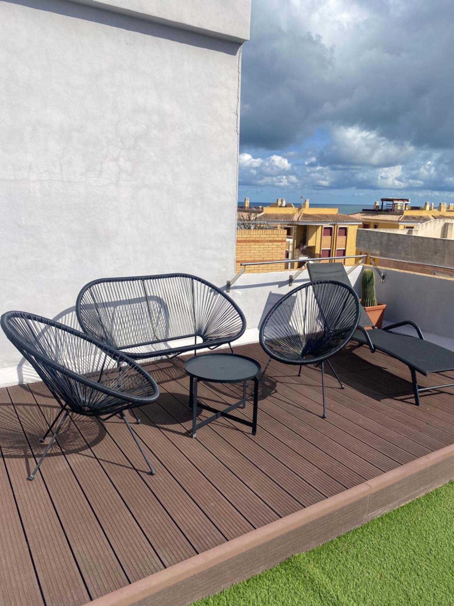 Apartamento A 100 Metros De La Playa Con Grande Terraza Y Vistas Al Mar Daimus Exterior foto