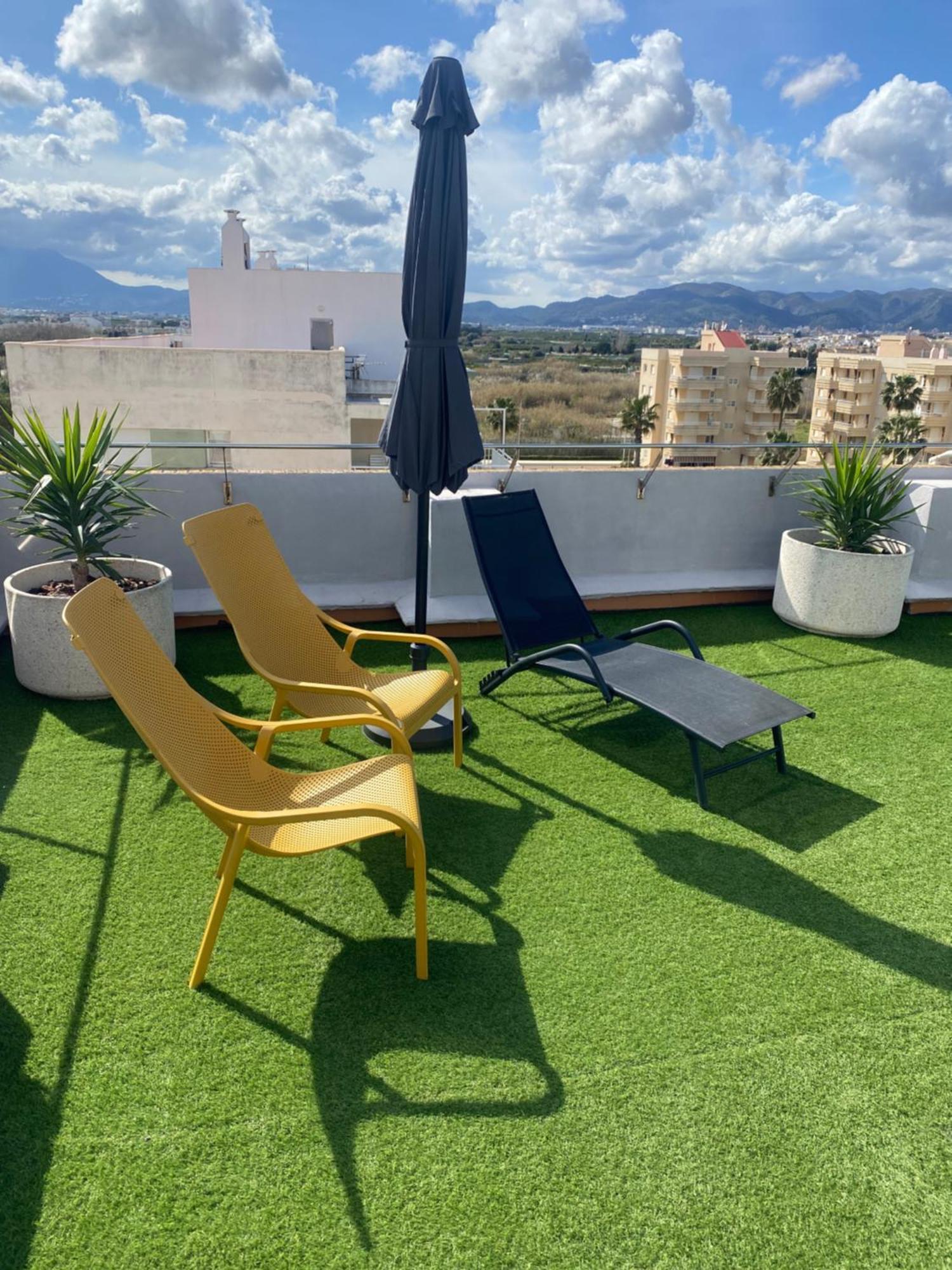 Apartamento A 100 Metros De La Playa Con Grande Terraza Y Vistas Al Mar Daimus Exterior foto
