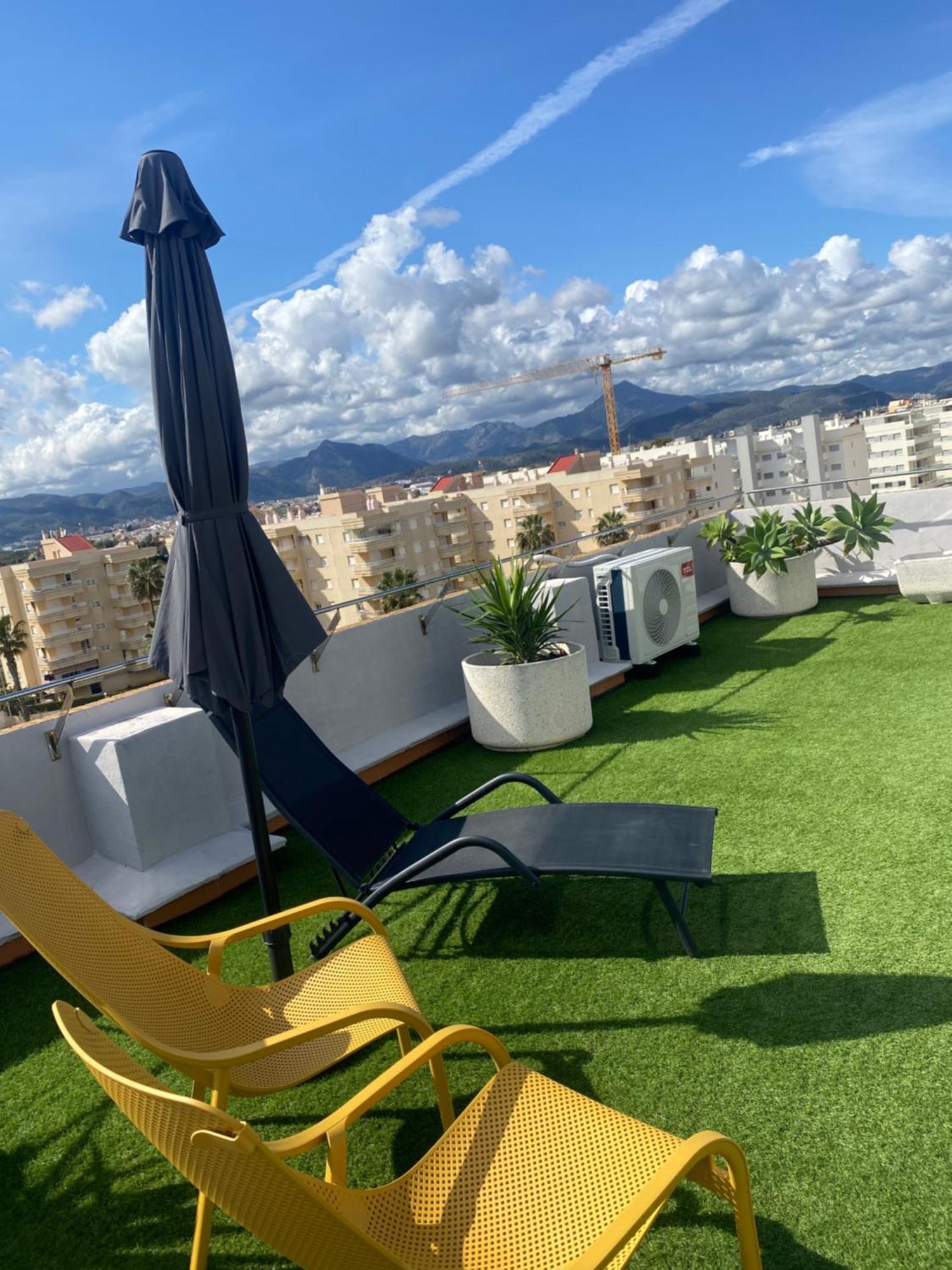 Apartamento A 100 Metros De La Playa Con Grande Terraza Y Vistas Al Mar Daimus Exterior foto